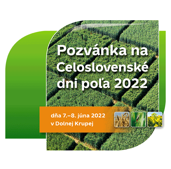 Blumeria pozvánka Celoslovenské dni poľa 2022